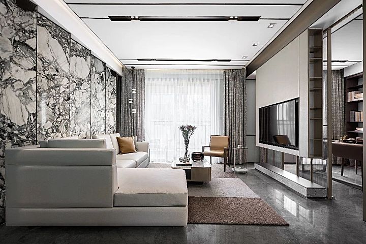 121㎡与97㎡低奢风样板间，摩登大方又不失浪漫！