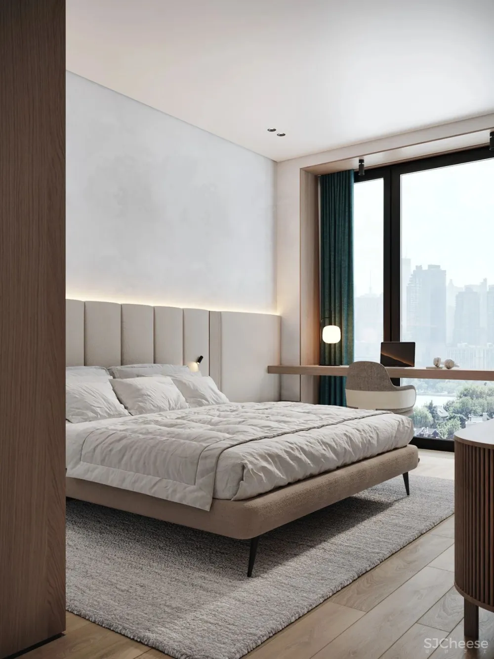 88㎡现代素雅,简单的,更有范!