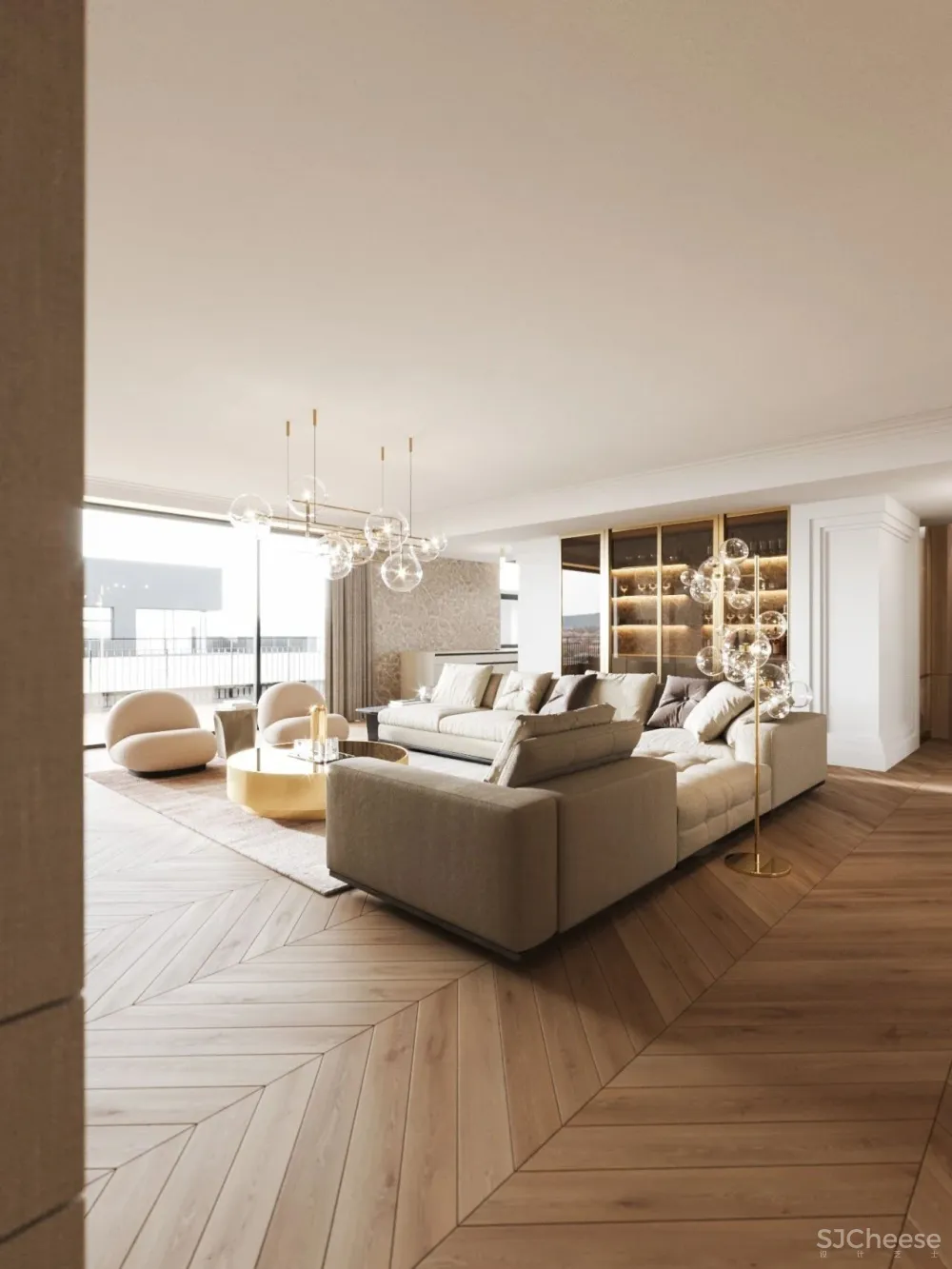 300㎡私人住宅,简约大气!