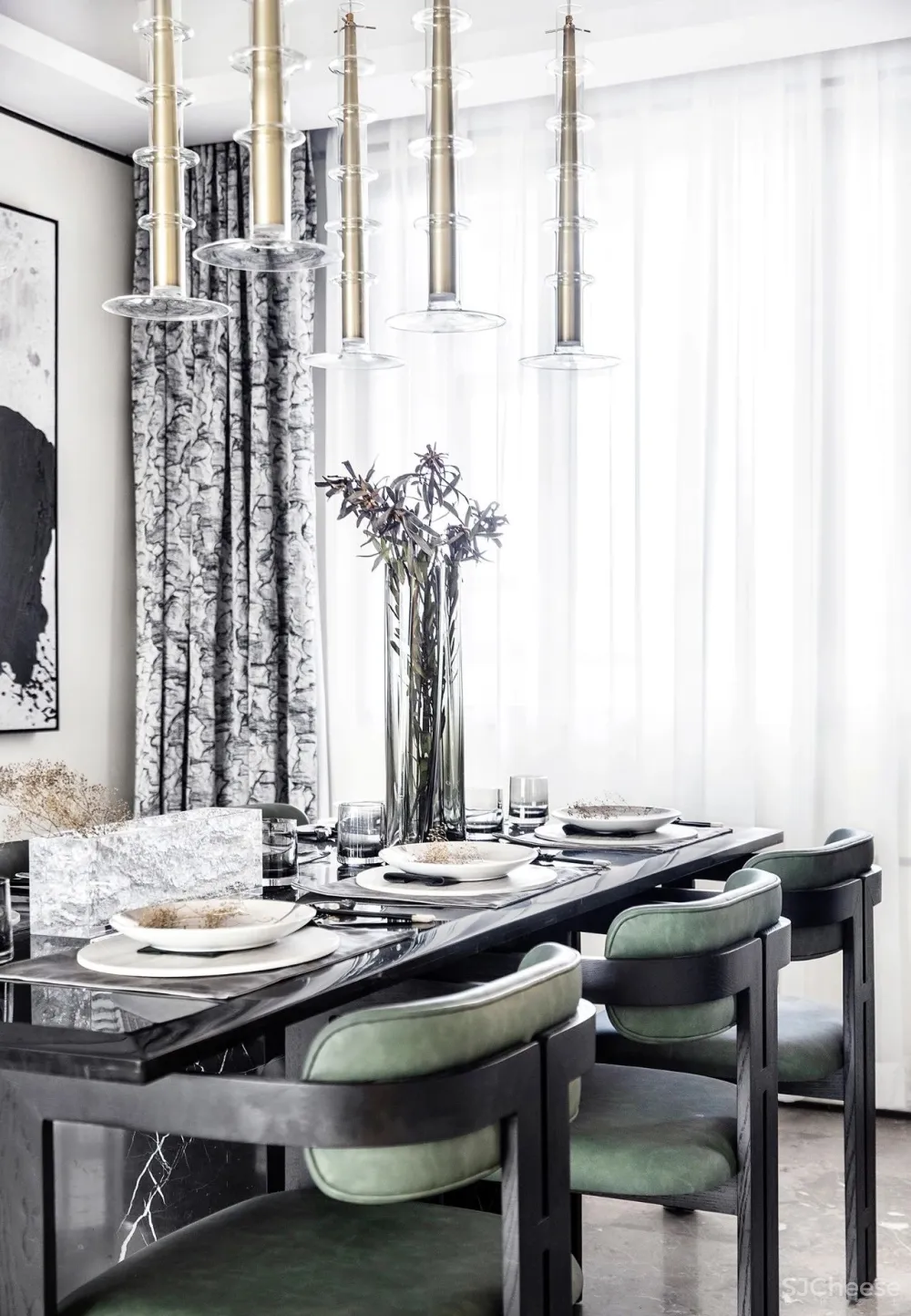 142㎡-195㎡轻奢时尚样板间,高贵精致谁人不爱?