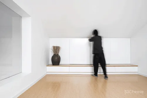 浙江半空间住宅:探索空间的自由性互动性│几言设计