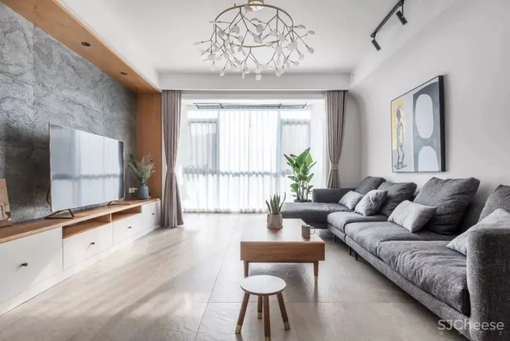 年轻人的家,就该如此舒适自然 东作西成设计