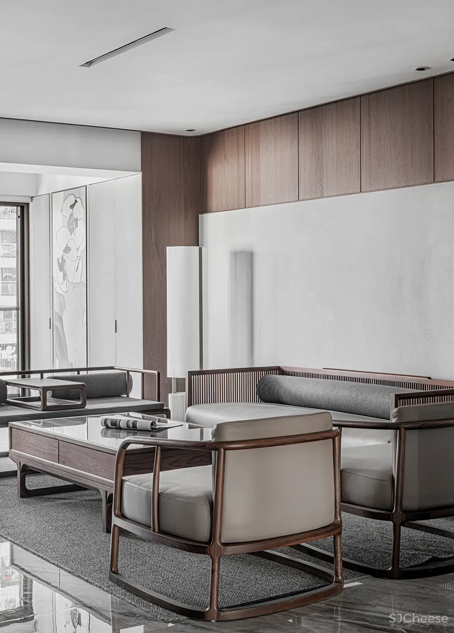 235㎡极简中式,越少越高级!