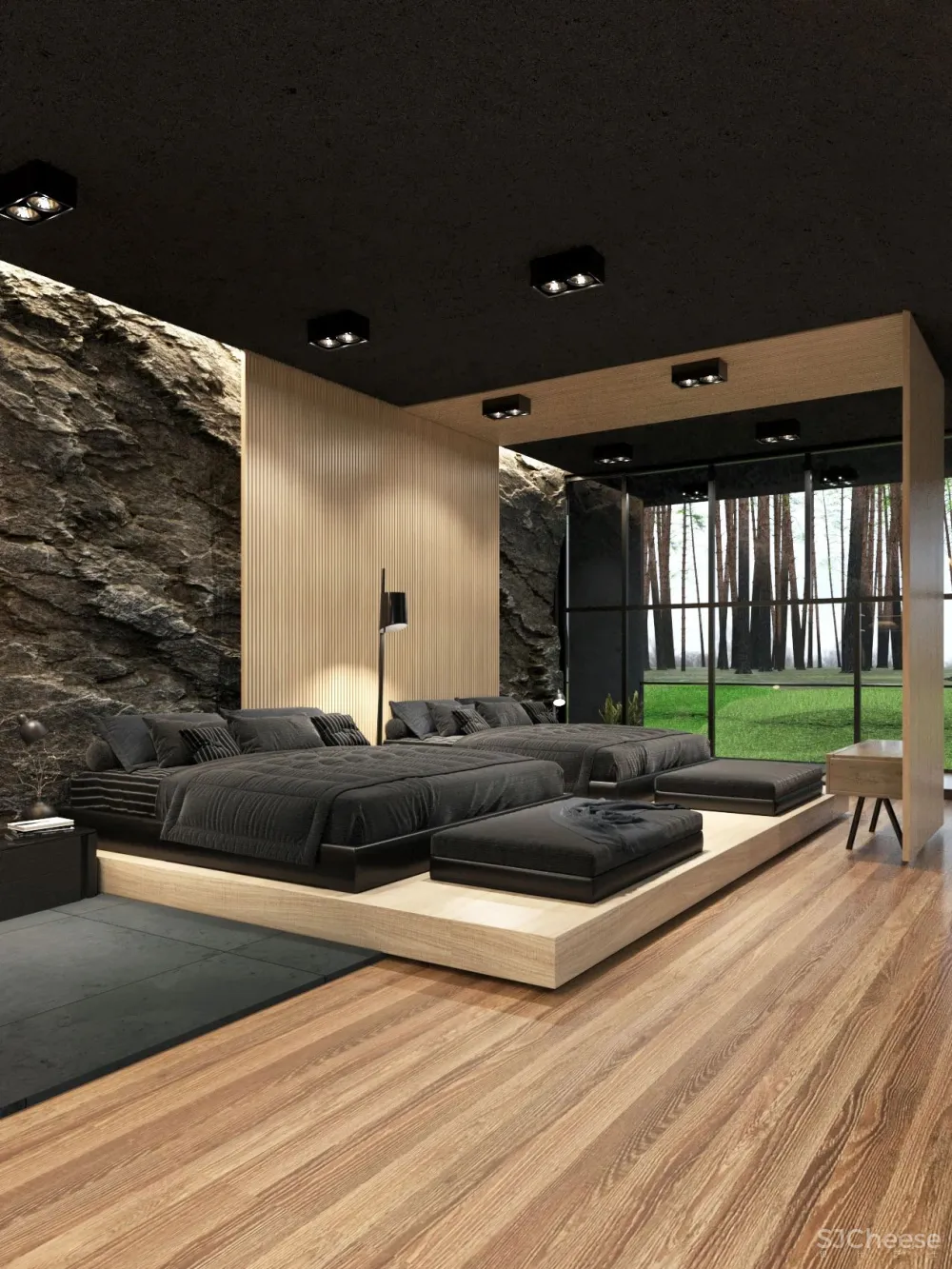 黑色别墅,如此好看!