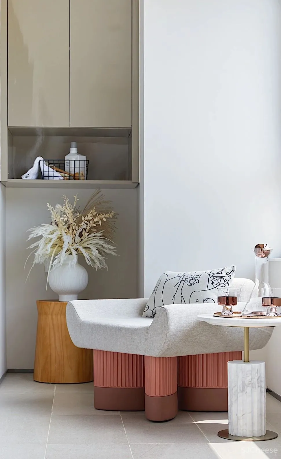 雅趣与轻奢之栖 , 108㎡华侨城滁州欢乐明湖•源庭样板间 飞视设计