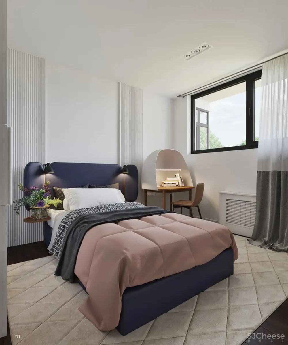 轻奢之美 丨一个空间,两个方案