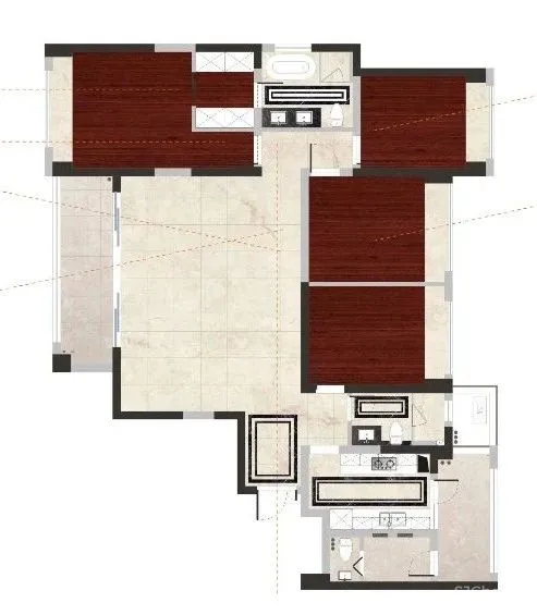 年轻人的家，客厅没那么重要