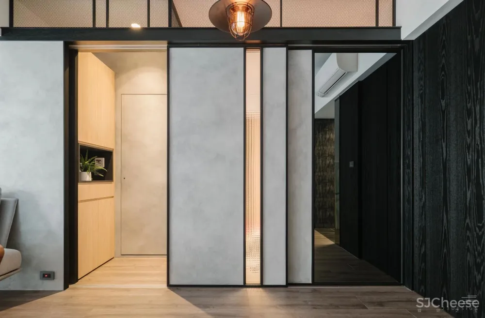 工业风灰调公寓，自由弹性空间