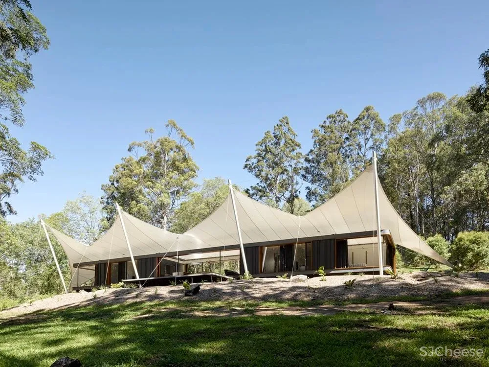 澳大利亚“帐篷之家”,与自然为邻的诗意居所