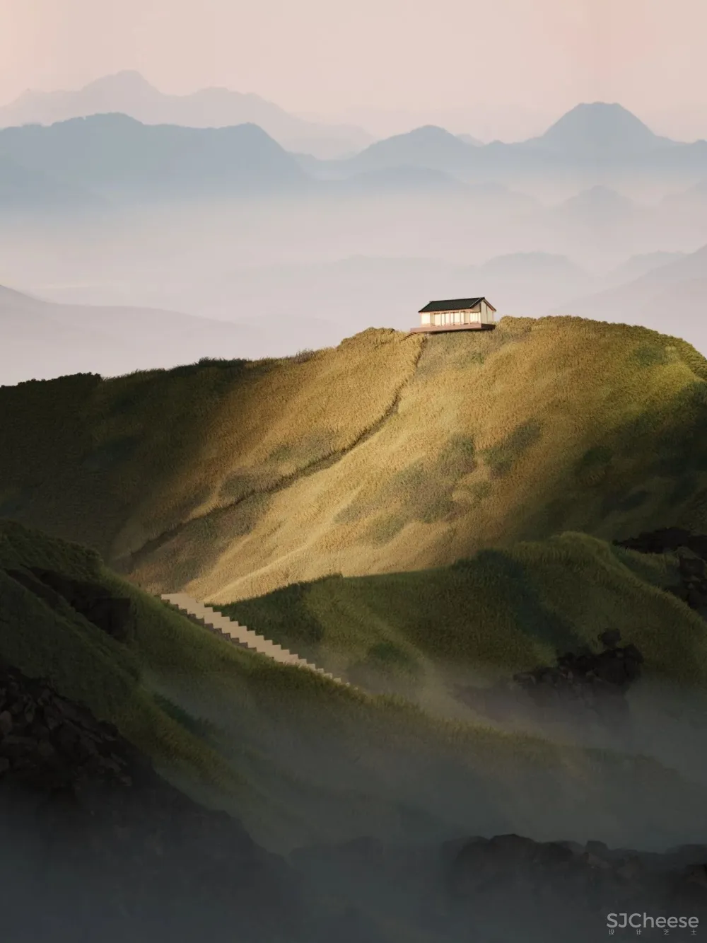 超现实庭园设计，日式与极简美学的融合 Six N. Five新作