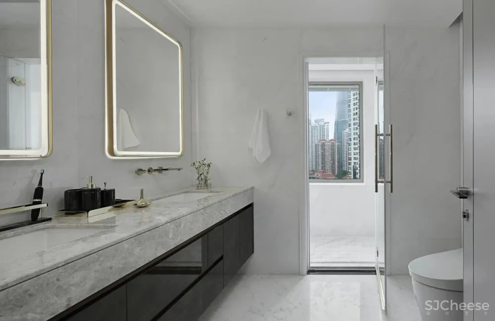 轻奢雅灰美宅:转了半个地球的沪上业主直言,好的地方还是家