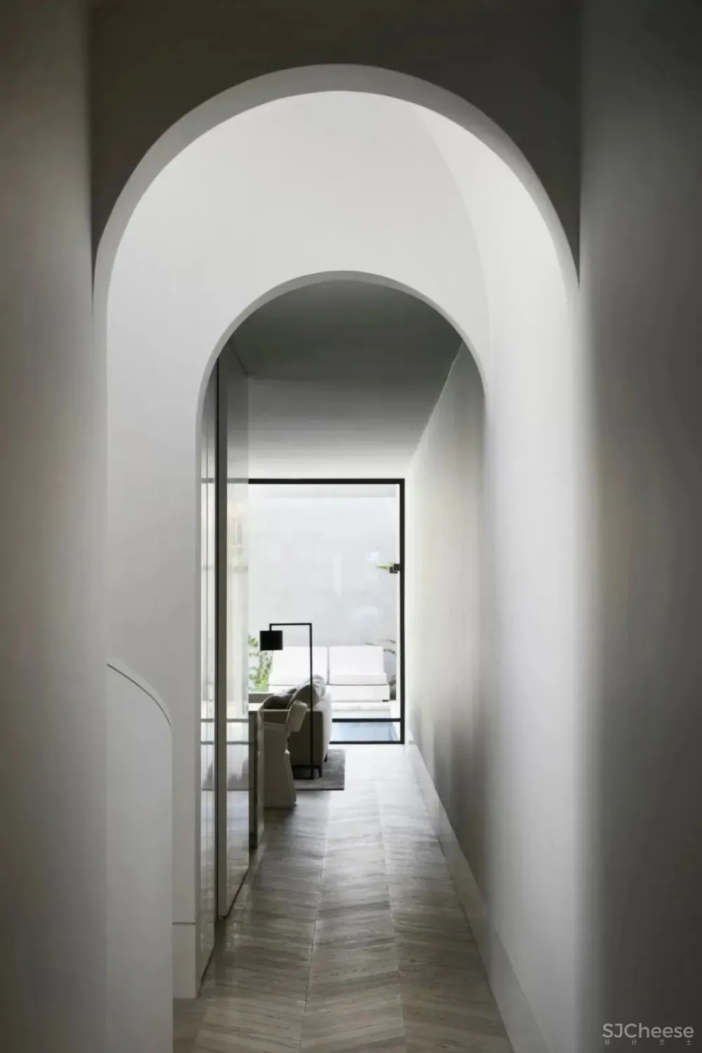 墨尔本克制平静的简约住宅 Conrad Architects