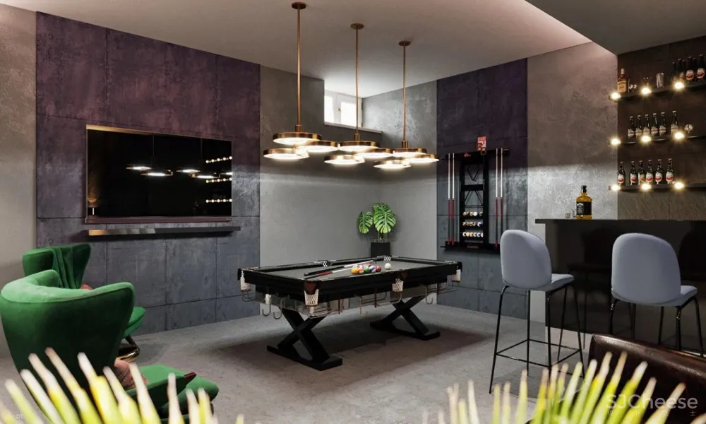 轻奢之美 丨一个空间,两个方案