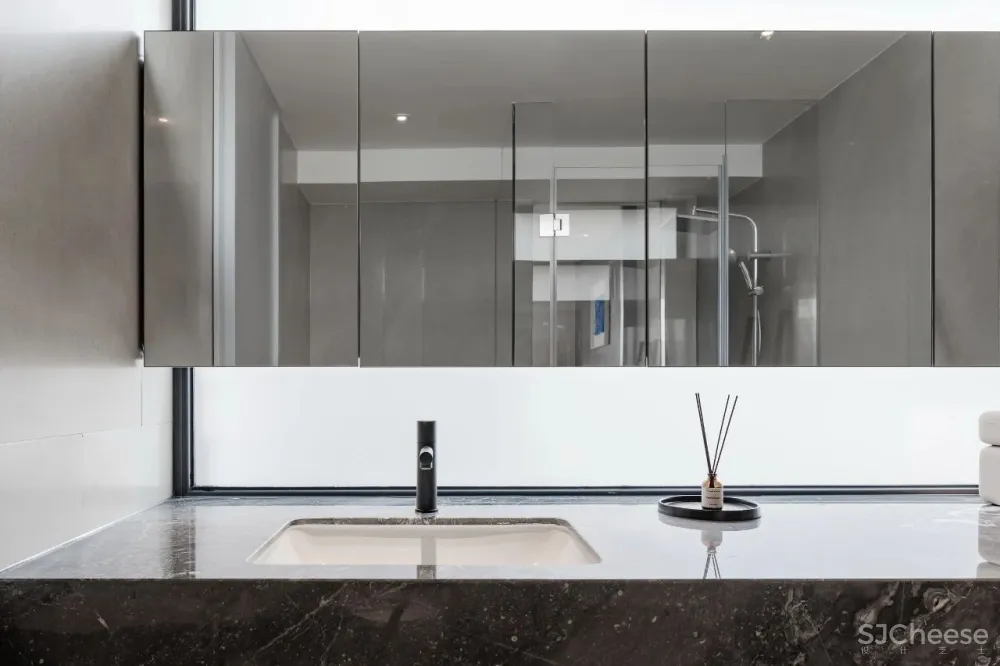 裸墙搭配天然石皮,打造绝美复式空间 云行设计