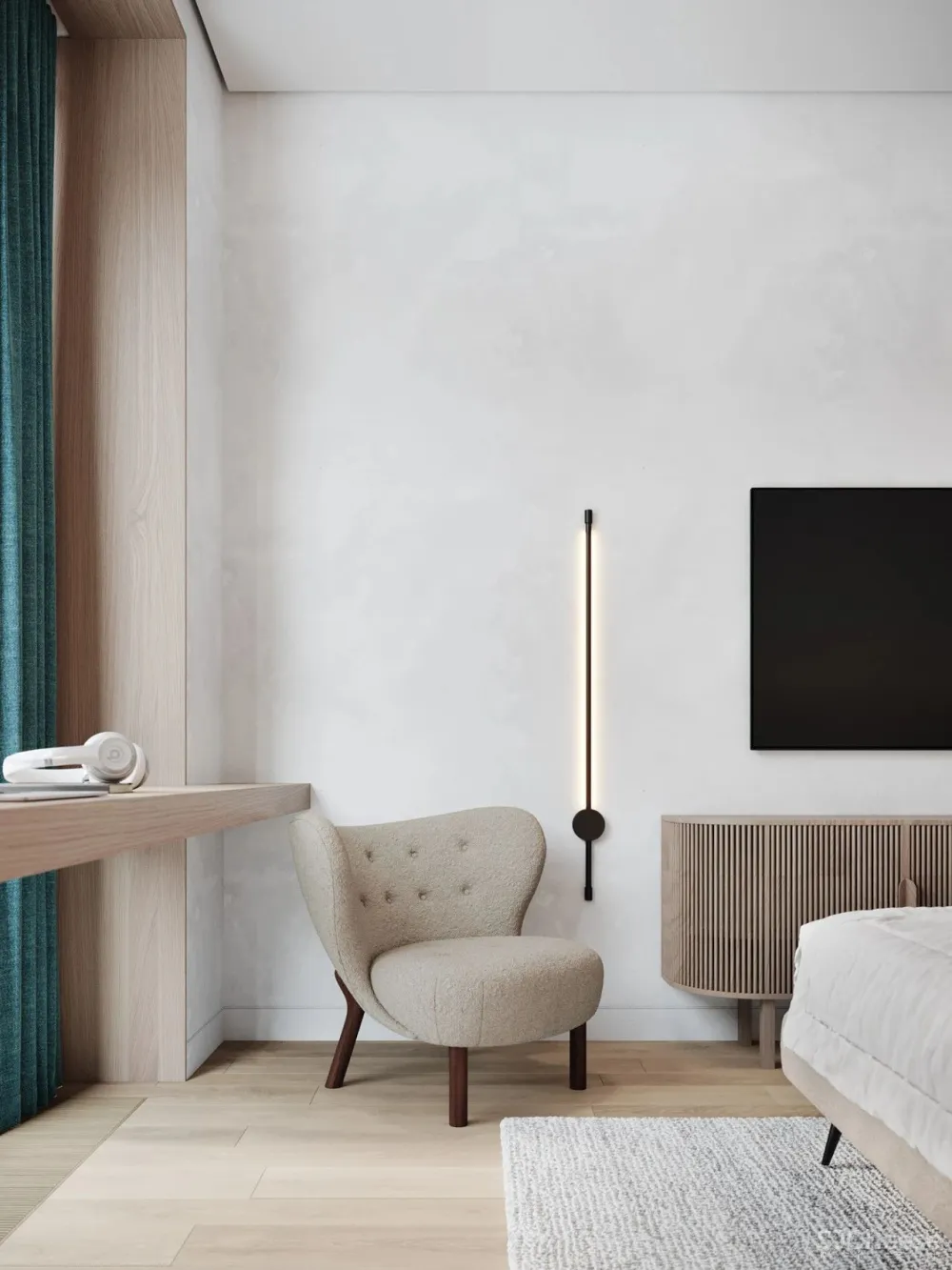 88㎡现代素雅,简单的,更有范!