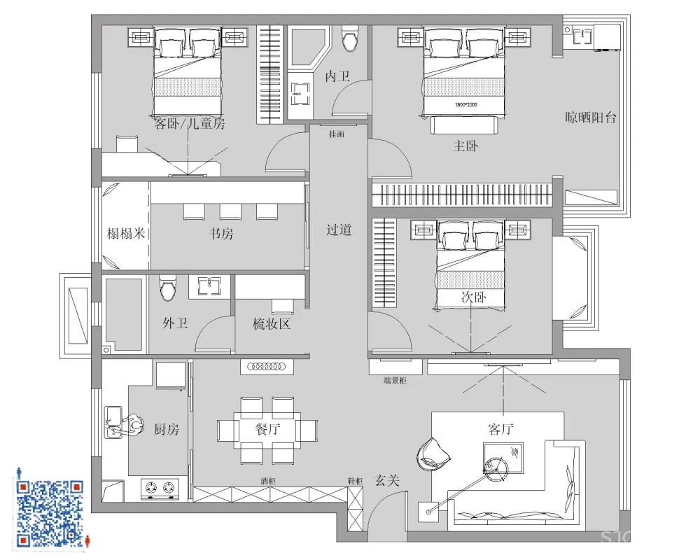简单的快乐，90后设计师的家