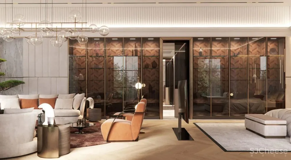 600㎡迪拜大别墅,让人无限向往的简奢之家!