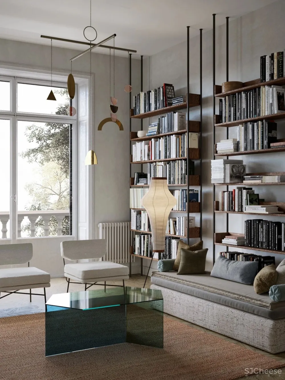 复古轻奢风,诗意般的美宅!