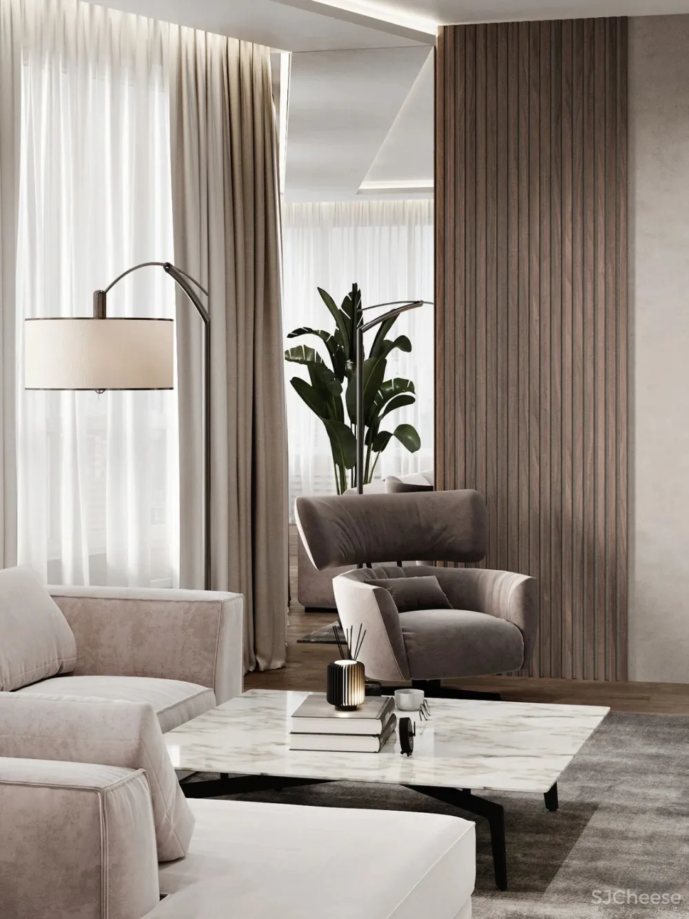 120㎡现代简约,精致格调!