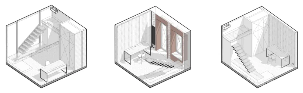 这样设计 LOFT,好看又省空间!