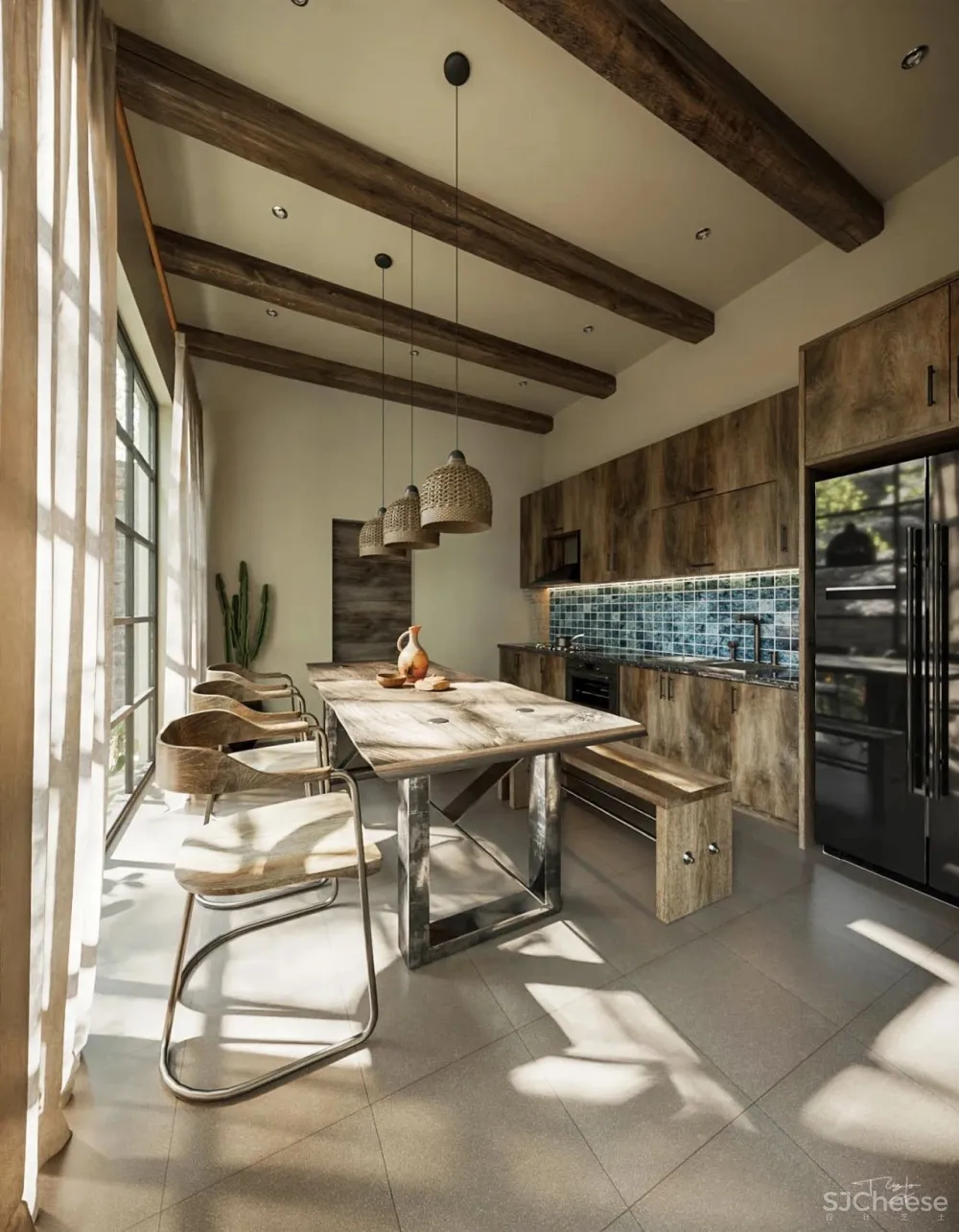 休闲风家居宅,每一个空间都是那么美!