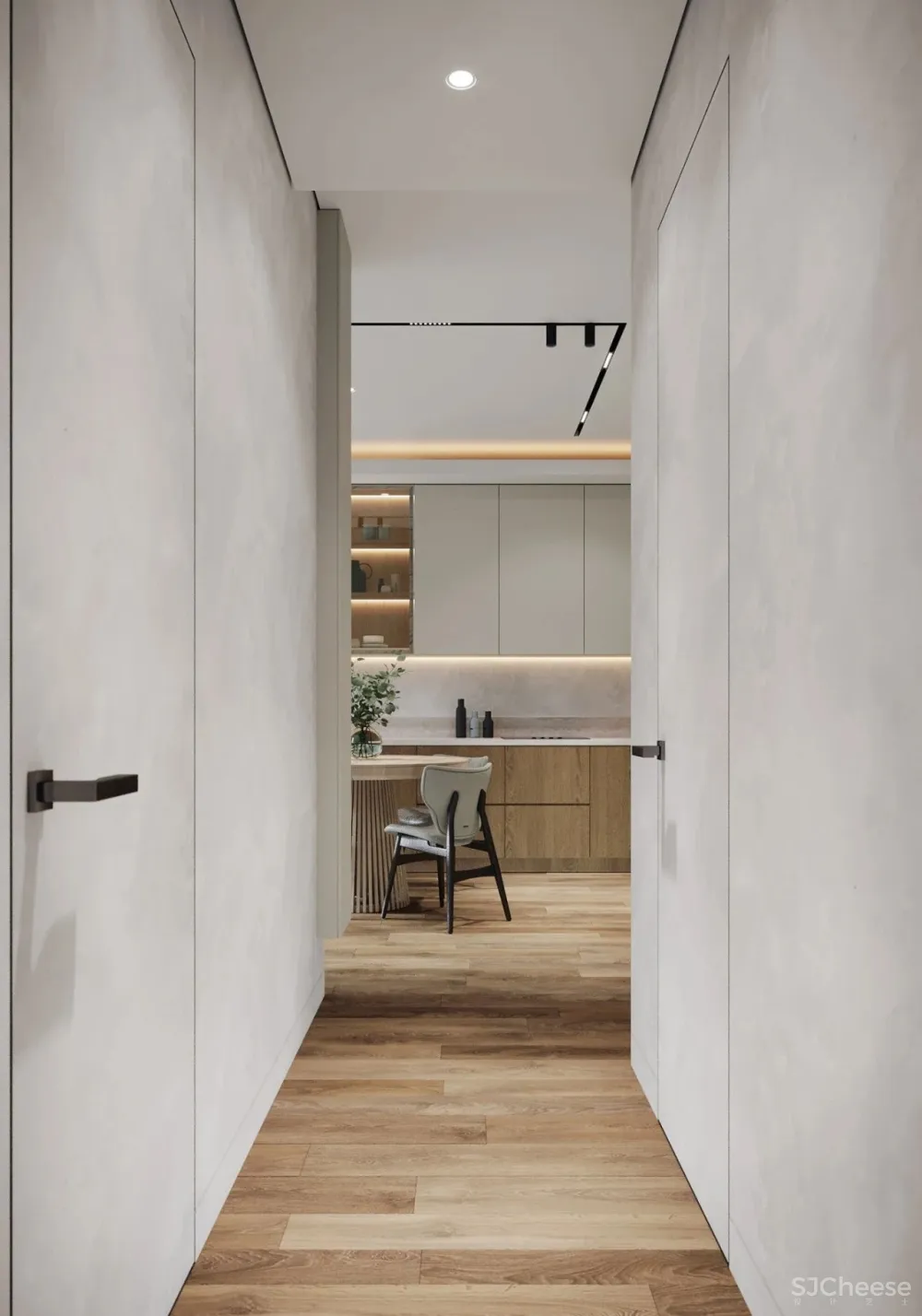 88㎡现代素雅,简单的,更有范!