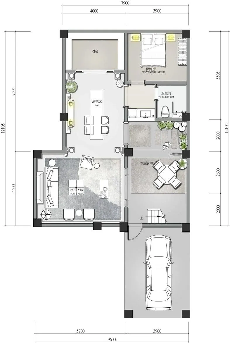 288㎡混搭风轻奢住宅 品辰设计