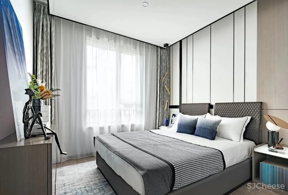 SHD山禾设计|泰安泰岳国风 以经典蓝缔造永恒的家