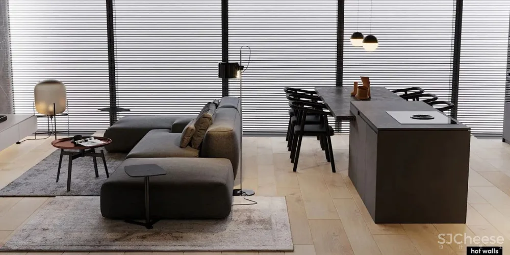 高级灰，满满的高级感 ！