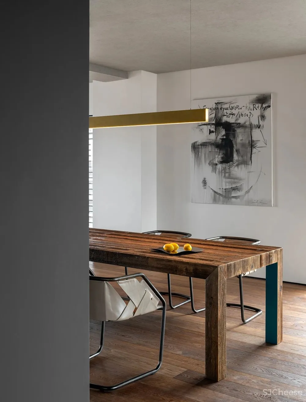 方磊 上海 555 m² 黄浦江畔顶层复式,大道至简,安静优雅!