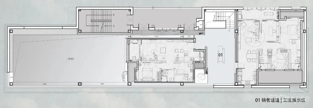 JLa设计 × 保利云上销售中心:倒转一座城,悬挂云端
