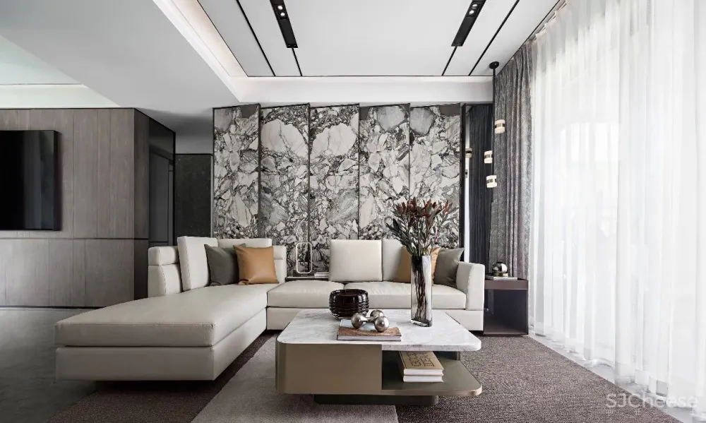 121㎡与97㎡低奢风样板间，摩登大方又不失浪漫！