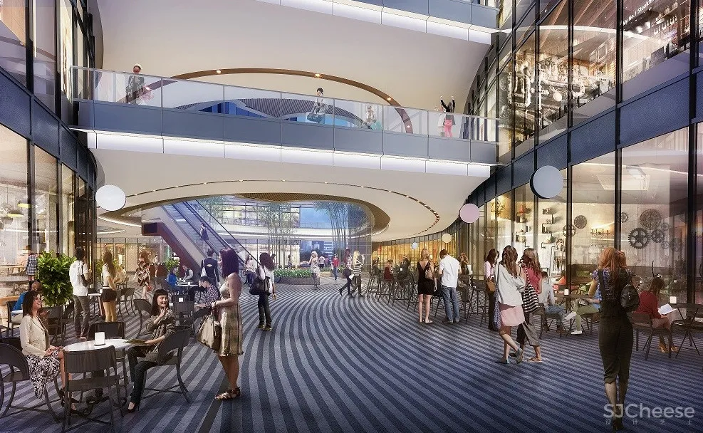 深圳中心·天元 383㎡ 平层公寓样板房,大尺度格局比别墅还大气