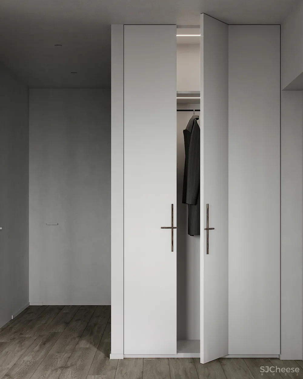 小户型可以这样设计,储物空间超多!