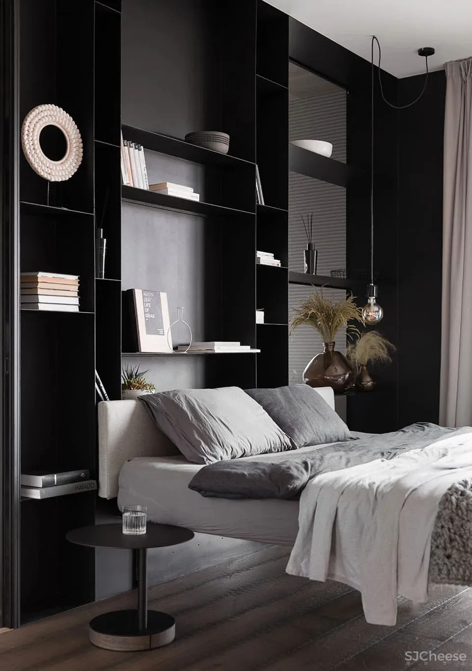 310㎡水泥灰 原木,质朴舒适!