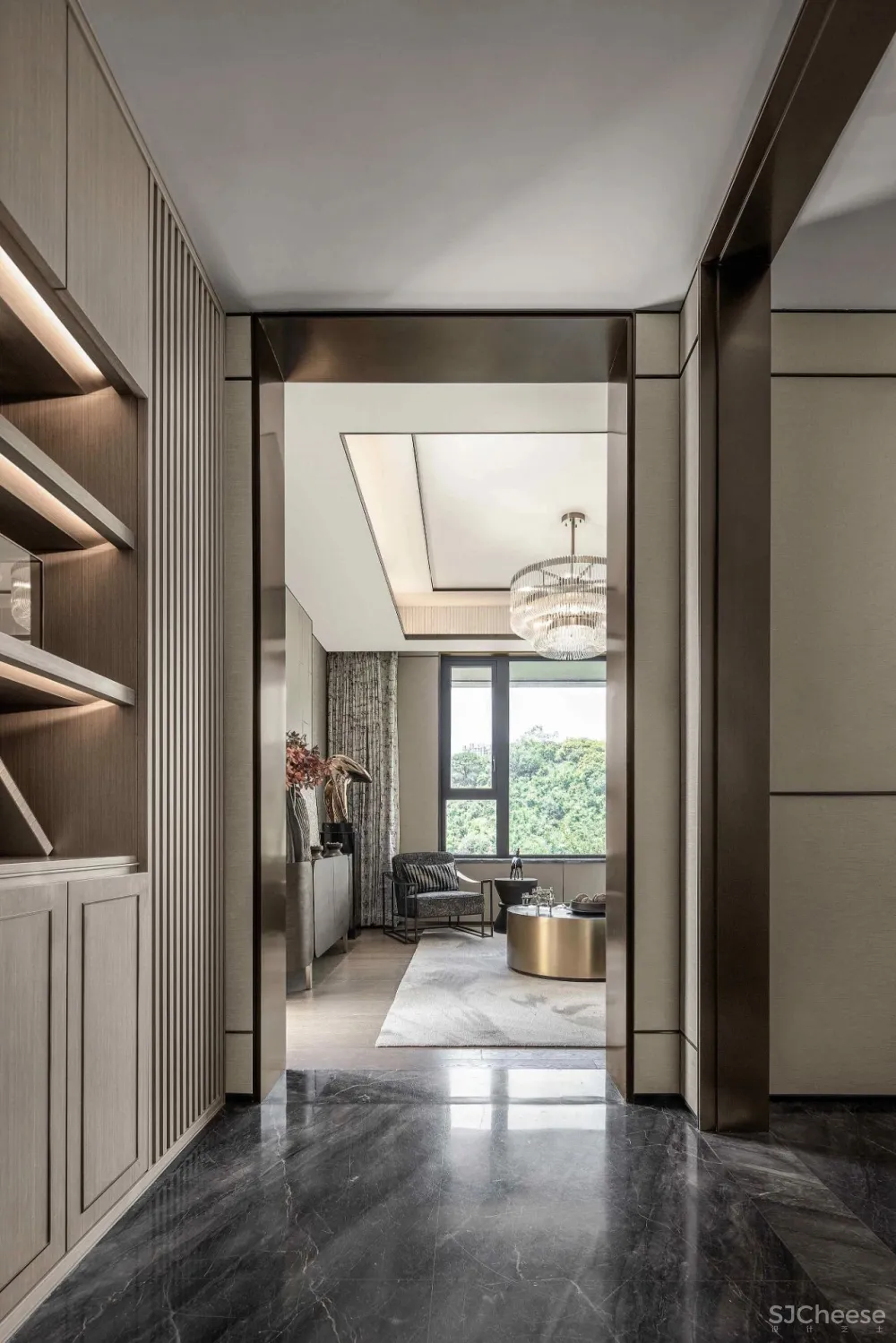 矩阵纵横：568m²中式合院，雅致轻奢