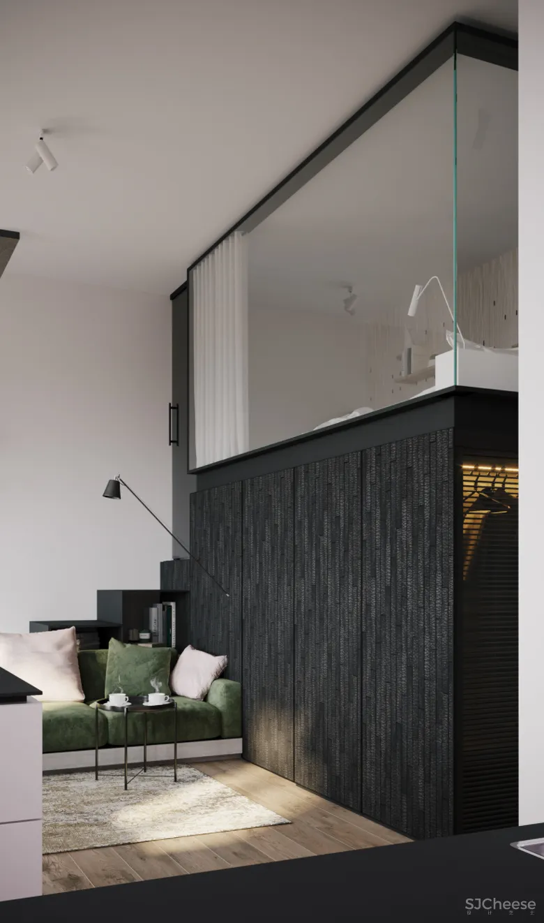 这样设计 LOFT,好看又省空间!