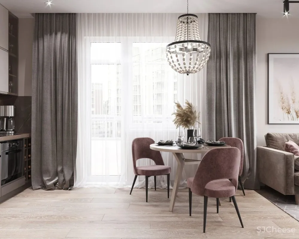 灰粉 金色,轻奢迷人!