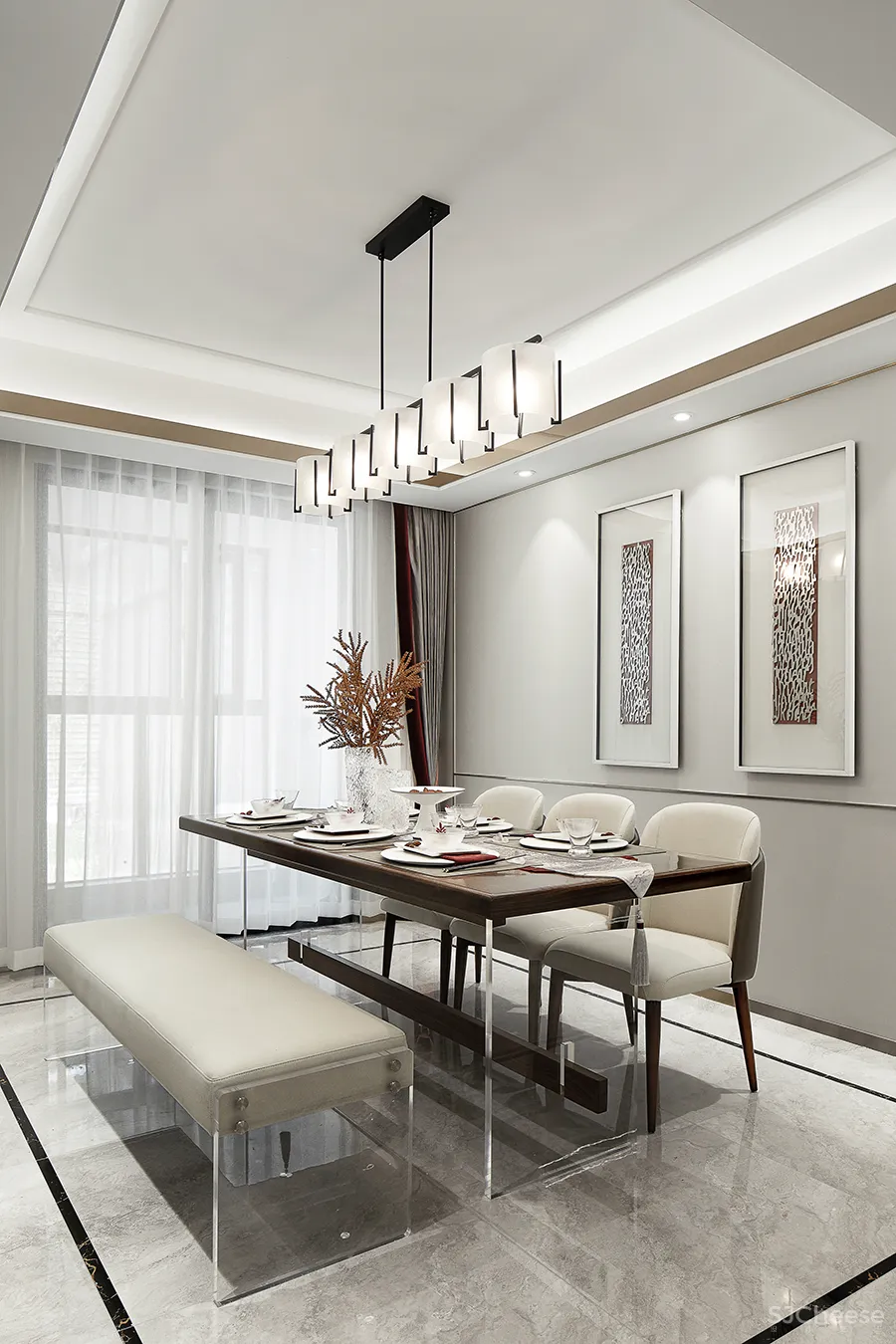 新中式 中国红，这样搭配才惊艳！