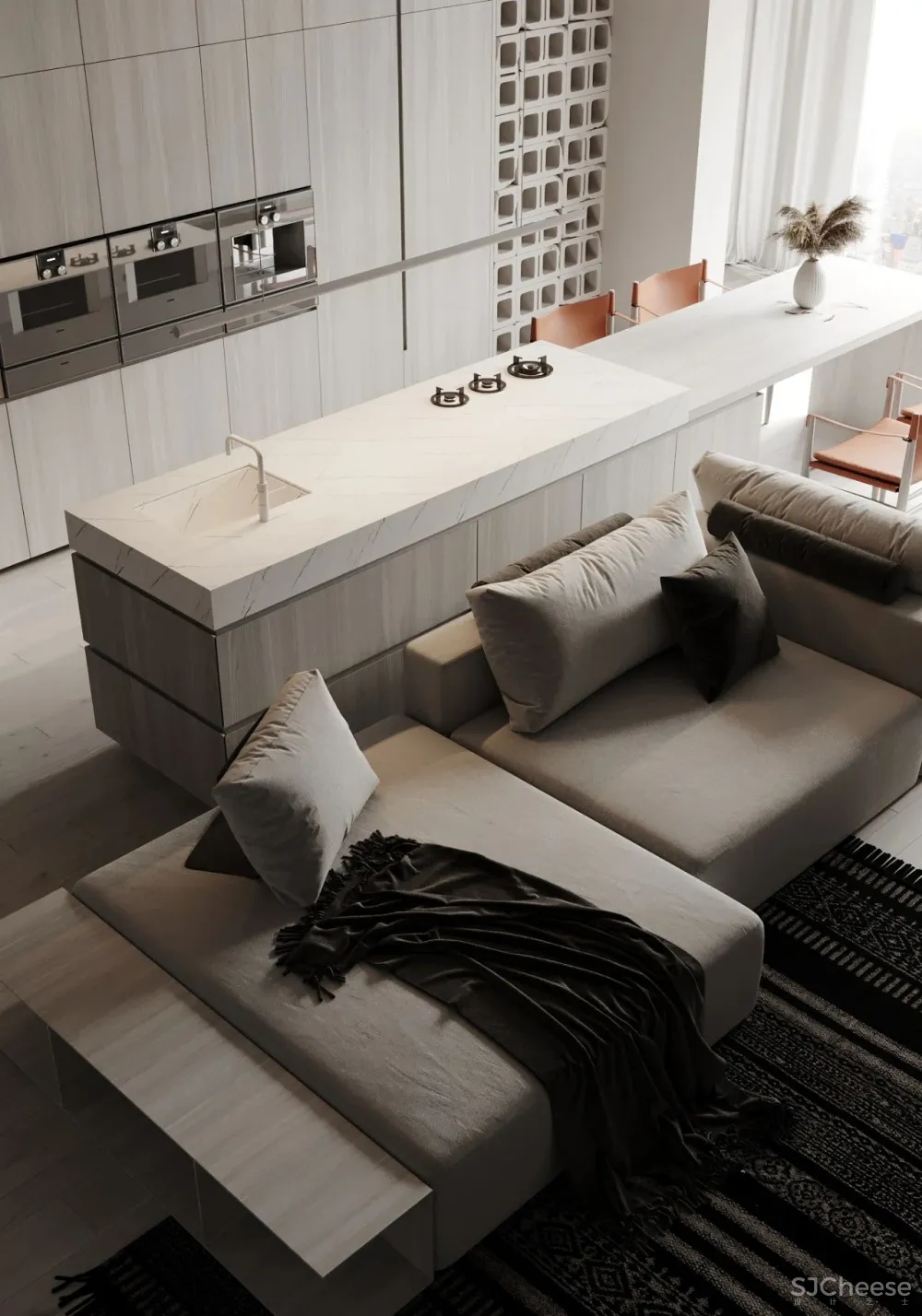 当极简遇上侘寂风 Mihail Grinceac 新作