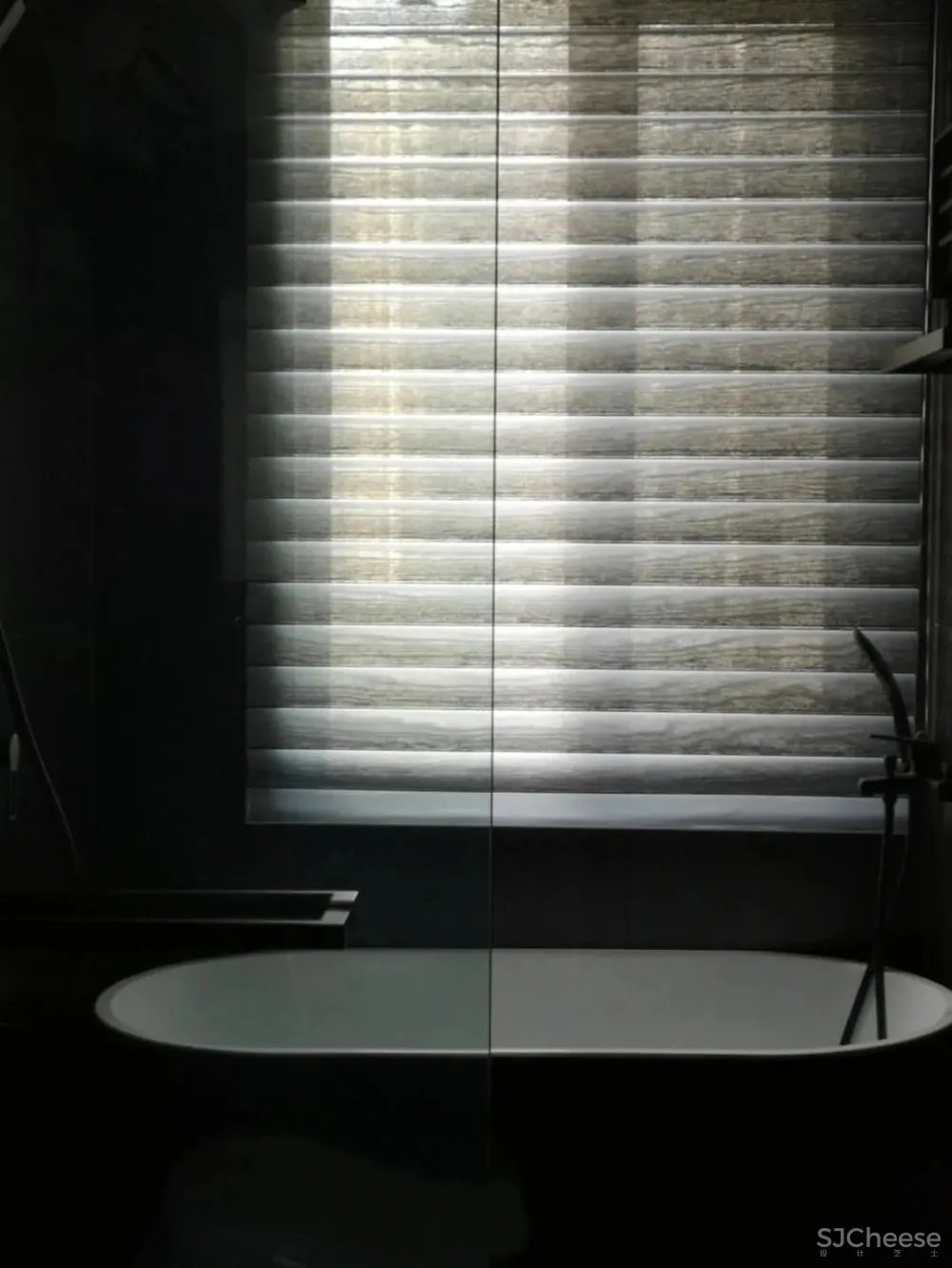 150㎡黑白现代风,将色彩运用到极致,时髦灵动