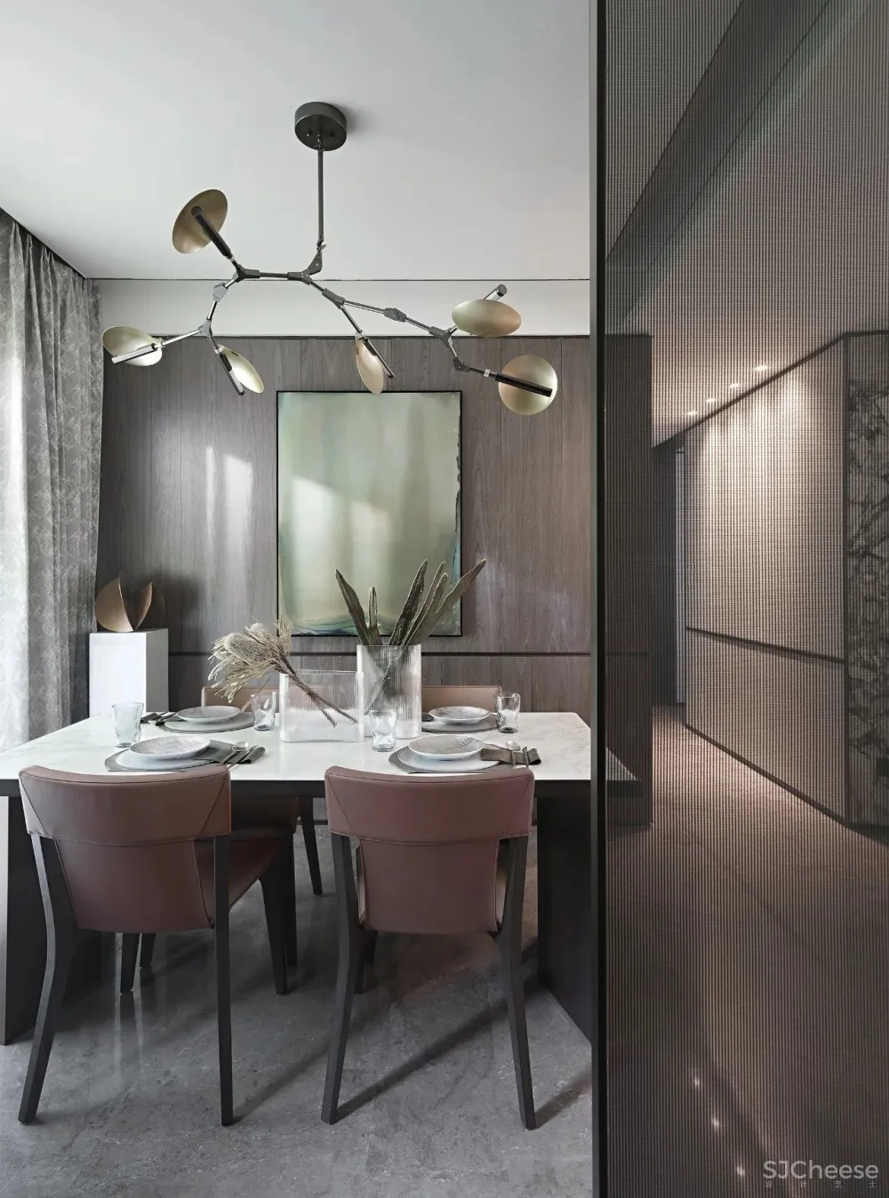 121㎡与97㎡低奢风样板间，摩登大方又不失浪漫！