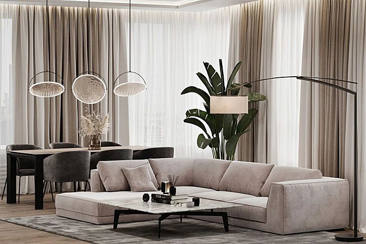 120㎡现代简约，精致格调！