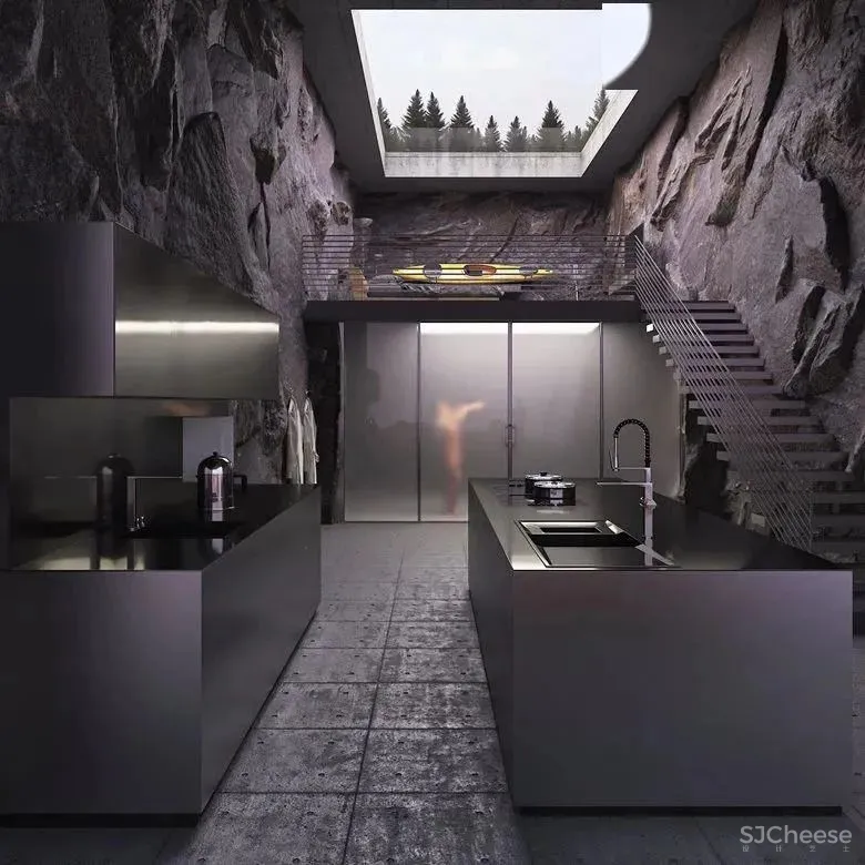 黑色别墅,如此好看!