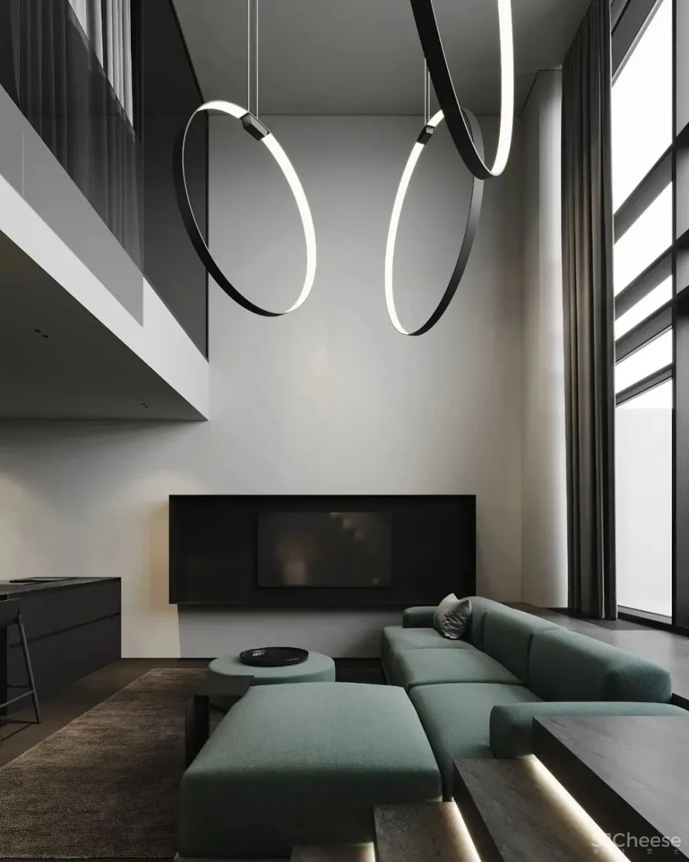 “时髦绿”的家,高级感炸裂!