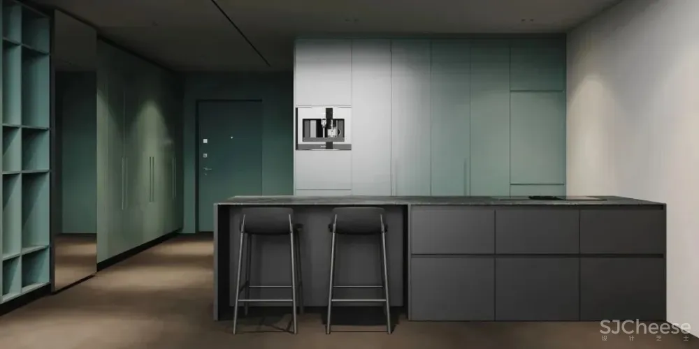 “时髦绿”的家,高级感炸裂!