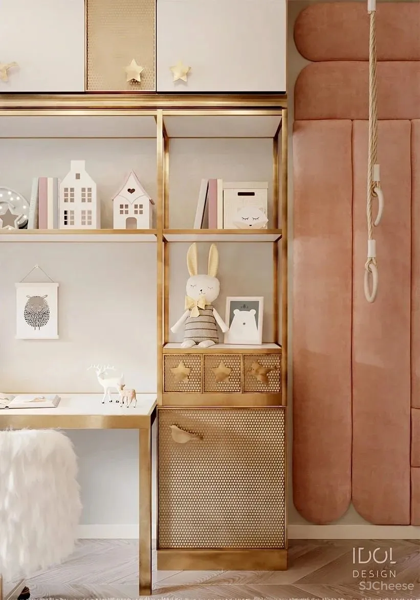 122m²轻奢私宅,红与黑,竞芳菲