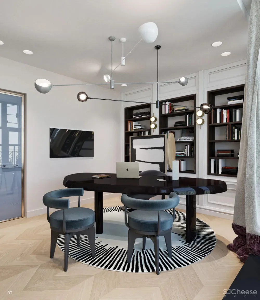 轻奢之美 丨一个空间,两个方案