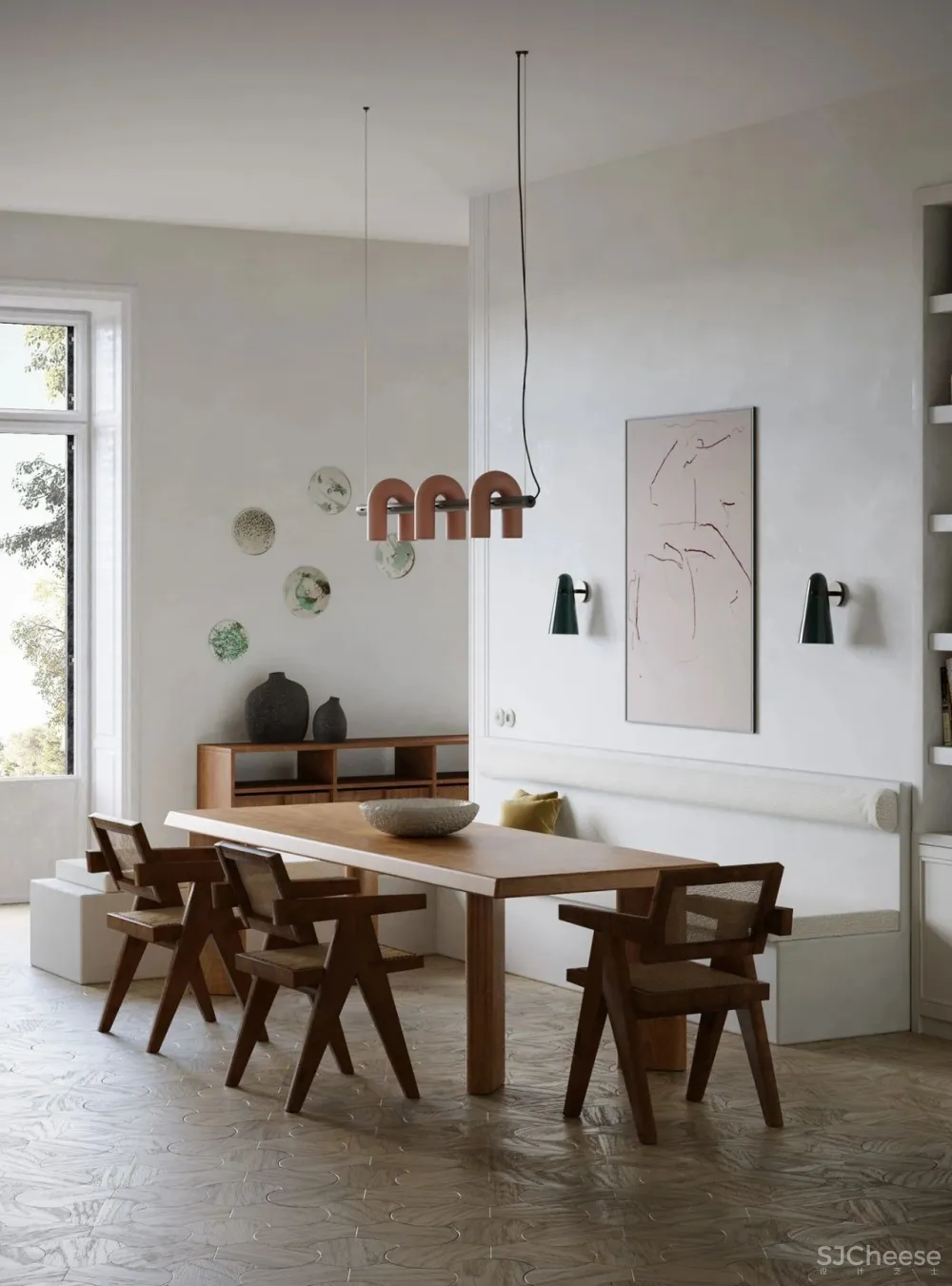 复古轻奢风,诗意般的美宅!