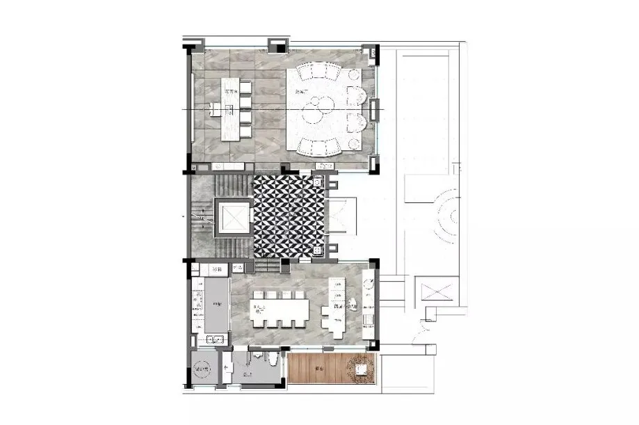 奢华别墅样板间，注入现代生活的美感！